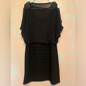 Black Midi Dress